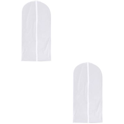 Ciieeo 2pcs Peva Clothes Cover Clear Semi-transparent Garment Storage Bags Xl Water- Clothes Cover for Suits Shirts and Coats Organization
