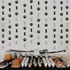 Fangleland 8Pcs Dog Paw Print Streamers Birthday Decorations - Dog Puppy Bone Theme Garlands Banners Ceiling Hanging Decors for Lets Pawty Birthday Baby Shower Party Favor Supplies view 4