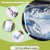 60pcs 1 Quart Mylar Bags for Food Storage with Oxygen Absorbers 400cc and Labels, Extra Thick 10 Mil - 7x10 Inch Zipper Pouches Resealable for Long Term Food Container Sets - Heat Sealable view 4