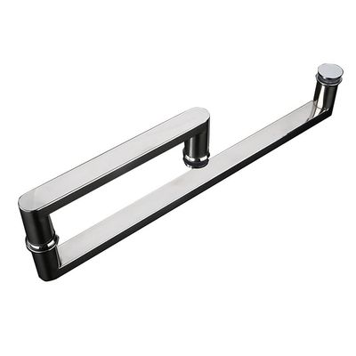 shower door handledoor knobs for interior doors Replacement Shower Door Handle for Frameless Glass Door Single Sided Towel Bar Pull Push Handle Bathroom Door Knobs ( Color : Onecolor , Size : 185mm+