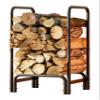 Fire Beauty Firewood Rack Log Holder,Log Storage Holder,Storage Rack,Firewood Stacker for Fireplace Indoor Outdoor(Small) view 1