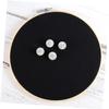 Ciieeo 3pcs Round Pennant Jewelry Display Board Wall Hanging Pin Holder for Brooches Badges Embroidery Art for Decoration Collectible Storage view 2