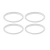 gernie Water Distiller Gasket, Silicone Erosion Resistance Water Distiller Sealing Ring Safe and Hygienic for Maintenance (4L), gerniexcrea38k0t-11 view 1
