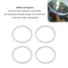 gernie Water Distiller Gasket, Silicone Erosion Resistance Water Distiller Sealing Ring Safe and Hygienic for Maintenance (4L), gerniexcrea38k0t-11 view 3