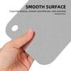 Ciieeo Stainless Steel Cutting Board 6X6 Inch Reversible Metal Chopping Block Lightweight Kitchen Prep Board for Vegetables Meat Easy to Clean view 4
