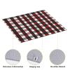 YYHWHJDE ed Black Buffalo Check Plaid Pattern Prints Drying Mat for Kitchen : Water absorbent, non-slip, reversible With lanyard for hanging 18 x 16 in view 3
