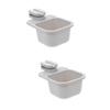 ABOOFAN 2pcs Clipping Trash Can Multifunctional Rotating Sundry Storage Holder for Home Compact and Desk Organizer Easy to Use Clean Space-Saving Design for Tabletop Use view 1