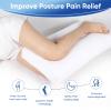 MINUPWELL Knee Pillow for Side Sleepers, 5" Leg Pillow for Side Sleeping, 100% Cotton Fabric Pillow for Between Knees While Sleeping - High Support Alternative for Relieving Leg, Back, and Knee Pain view 3