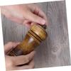 Cabilock Pepper 5 Inch Capstan Wood Pepper Mill Stainless Steel Screw view 2