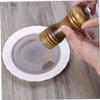 Cabilock Pepper 5 Inch Capstan Wood Pepper Mill Stainless Steel Screw view 4