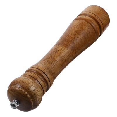 Cabilock Pepper Mill Grinder Hand Crank Wooden Pepper Mill Nonporous Corrosion Resistant