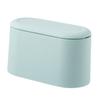 Ciieeo Creative Desktop Trash Can Mini Double Garbage Bin Removable Inner Bucket for Office and Home Use Stylish Design Space-Saving view 1
