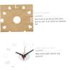 Ciieeo 3pcs Heart Mirror Wall Clock Frameless Sticker Decor for Bedroom Living Room view 2