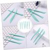 Cabilock 3 Sets 6pcs Fondant Cake Decor Tools Cake Sculpting Tool Kit for Diy Baking view 3