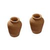 ABOOFAN 2pcs Rattan Woven Flower Basket Rustic Decorative Container for Fresh Dried Floral Arrangements Portable Home Decor Natural Design Brown Finish for Weddings Table Centerpieces view 1