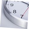 Ciieeo Wall Clock 30cm x 30cm Minimalist Wall Decor Non-Ticking for Relaxing Environment view 2