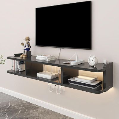WiFi Router Set top box DVD Players PS4 Toy Game Shelf Floating Shelf Wall Shelf Bedroom Living room Media Storage Shelf TV Wall Bracket Book Shelf TV Stands TV Console Wall Unit Decor Display Shelf