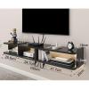 WiFi Router Set top box DVD Players PS4 Toy Game Shelf Floating Shelf Wall Shelf Bedroom Living room Media Storage Shelf TV Wall Bracket Book Shelf TV Stands TV Console Wall Unit Decor Display Shelf view 2