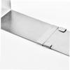 Cabilock 2pcs Stainless Steel Square Mousse Cutter Cake Puck Mold Retractable Baking Ring for Cake Decor view 3