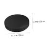 Cabilock 4pcs Round Chair Covers Elastic High Chair Protector -Resistant Backing Washable and Comfortable Stool for Home Office and Events view 4