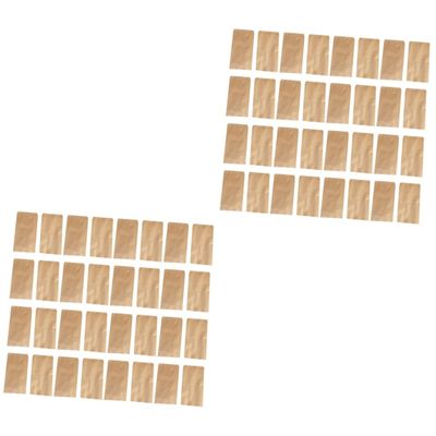 Ciieeo 200pcs Kraft Paper Storage Pouch Adhesive Garden Tool Bags and Portable Kraft Bags for Items Packaging