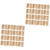 Ciieeo 200pcs Kraft Paper Storage Pouch Adhesive Garden Tool Bags and Portable Kraft Bags for Items Packaging view 1