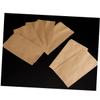 Ciieeo 200pcs Kraft Paper Storage Pouch Adhesive Garden Tool Bags and Portable Kraft Bags for Items Packaging view 2