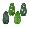 Cabilock 5pcs Artificial Canna Leaves for Hawaiian Parties and Weddings Decor for Events and Home Decoration view 1