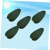 Cabilock 5pcs Artificial Canna Leaves for Hawaiian Parties and Weddings Decor for Events and Home Decoration view 3