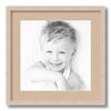 ArtToFrames 12x12 inch Clear Stain on Maple Picture Frame with 2 Inch Single Scotch Mist Mat, SingleMat-0066-81784-YCLR-12x12-782 view 1