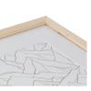 ArtToFrames 5x5 inch Clear Stain on Maple Picture Frame with 2 Inch Single Grey Beige Mat, SingleMat-0066-81784-YCLR-5x5-778 view 2