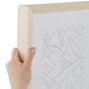 ArtToFrames 5x5 inch Clear Stain on Maple Picture Frame with 2 Inch Single Grey Beige Mat, SingleMat-0066-81784-YCLR-5x5-778 view 3