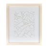 ArtToFrames 12x12 inch Clear Stain on Maple Picture Frame with 2 Inch Single Sandpiper Mat, SingleMat-0066-81784-YCLR-12x12-767 view 2