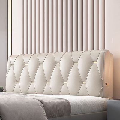 MGEMJMJ Reading Pillow King Size Thicken Triangular Wedge Lumbar Pillow for Bedroom Playroom Headboard Decorative Bolster Pillows(Size:No headboard 78.7"/200cm,Color:A)