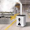 90W 13L Ultrasonic Humidifier, Whole House Humidifiers with Universal Wheels, Humidifier Industrial Humidifier with Timer for Office Warehouse Restaurant Plant, Extension tube can be connected (Color view 4