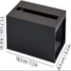 Attractive Rectangular Tissue Box Cover Tissue Holder for House Office Car Hotel Bathroom Desks Countertops Vanity NightStands Modern view 2