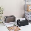 Attractive Rectangular Tissue Box Cover Tissue Holder for House Office Car Hotel Bathroom Desks Countertops Vanity NightStands Modern view 4