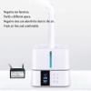 Ultrasonic Mist Humidifiers 600ml/h Whole House Humidifier, Intelligent display & 3 Speed Ultrasonic Cool Mist Humidifier with Humidistat, 5L Quiet Large Humidifiers For Home Warehouse Agriculture (C view 2