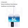 Ultrasonic Mist Humidifiers 600ml/h Whole House Humidifier, Intelligent display & 3 Speed Ultrasonic Cool Mist Humidifier with Humidistat, 5L Quiet Large Humidifiers For Home Warehouse Agriculture (C view 4