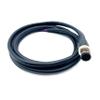 FOWIUNYE M12 12 Pin Male Connector Cable, A Code Straight Molding Cable Male Aviation Sensor Electrical PVC Cable Industrial Molded Cable AWG260.5Meter view 1