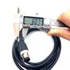 FOWIUNYE M12 12 Pin Male Connector Cable, A Code Straight Molding Cable Male Aviation Sensor Electrical PVC Cable Industrial Molded Cable AWG260.5Meter view 4