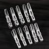 HomeLoft Basics Mini Clear Photo Clips, Mini Transparent Plastic Clips Mini Clothespins Binder Clips Clothes Line Clips for Hanging String Fairy Lights Picture(2.5cm 100pcs) view 4