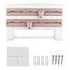 Paper Towel Holder Wall Mount, Wall Paper Towel Holder Paper Towel Dispenser Wall Mount Toilet Paper Holder for Bathroom Wall Hanging Paper Towel Holder Preservative Film Dispenser for Kitchen(B) view 1