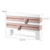 Paper Towel Holder Wall Mount, Wall Paper Towel Holder Paper Towel Dispenser Wall Mount Toilet Paper Holder for Bathroom Wall Hanging Paper Towel Holder Preservative Film Dispenser for Kitchen(B) view 4