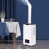 100W Industrial Humidifier 1800ml/h Commercial Humidifier, Applicable up to 120m Quiet Humidifiers, 3 Speed Ultrasonic Cool Mist Humidifier for Large Home Bedroom Room Aquarium Large living room (Co view 1