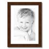 ArtToFrames 12x18 inch Brown - Distressed Wood Picture Frame with 2 Inch Single Crisp Mat, SingleMat-82223-103-12x18-1461 view 1