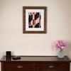 ArtToFrames 12x18 inch Brown - Distressed Wood Picture Frame with 2 Inch Single Crisp Mat, SingleMat-82223-103-12x18-1461 view 2