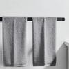 TopHomer Multifunctional Paper Towel Holder Aluminum Alloy No Need to Punch Holes for Sink Kitchen Bathroom Hang Towels (28cm) view 4