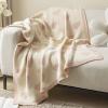 XoTiq Living Room Simple Blanket Office Lunch Break air Conditioning Blanket Knitted Blanket Bedroom Sample Room Decorations view 3