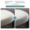 ESRADA Small Footstool Ottoman PU Leather Footrest Square Foot Stool with Non-Skid Plastic Legs Modern Pets Step Stool for Couch Desk Office Living Room C-90 * 60 * 42cm view 4